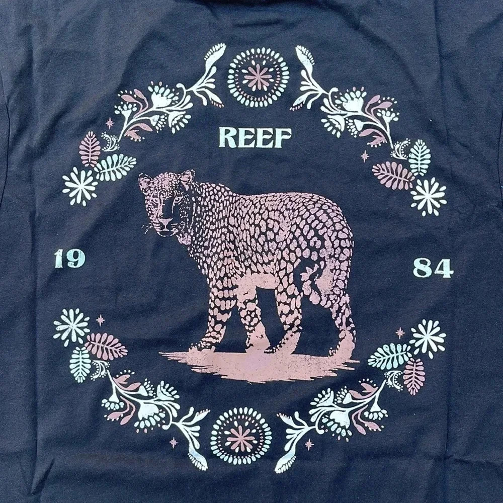 Reef Kai Cropped Tee, black - Picture 7 of 8